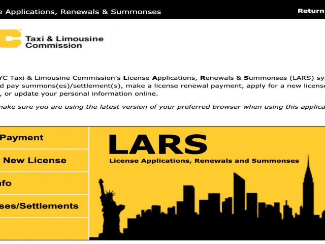 纽约市TLC每两年续费车牌和验车操作流程