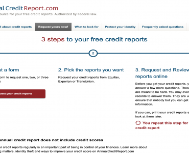 如何免费获得我的(Credit Report)信用报告？